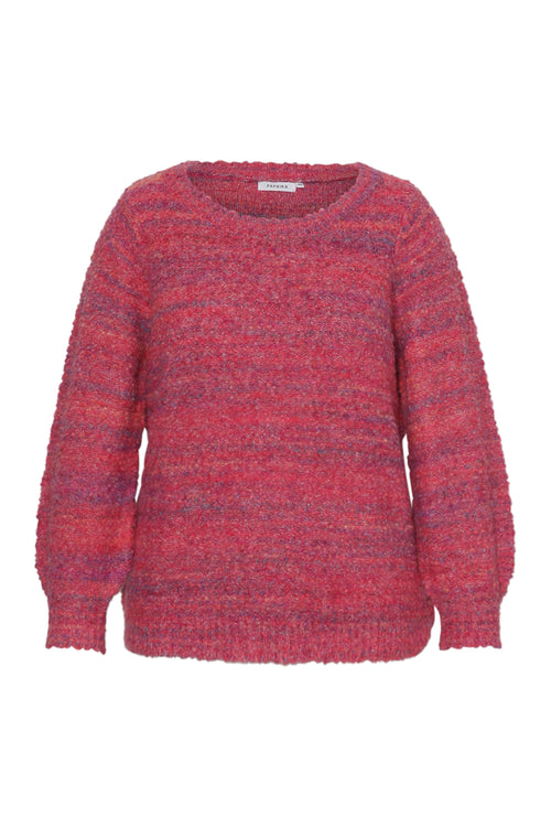 Pull maille bouclette-Paprika-7