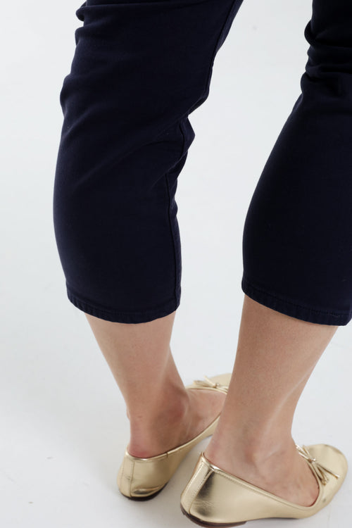 Jegging 3/4 uni-Paprika-6