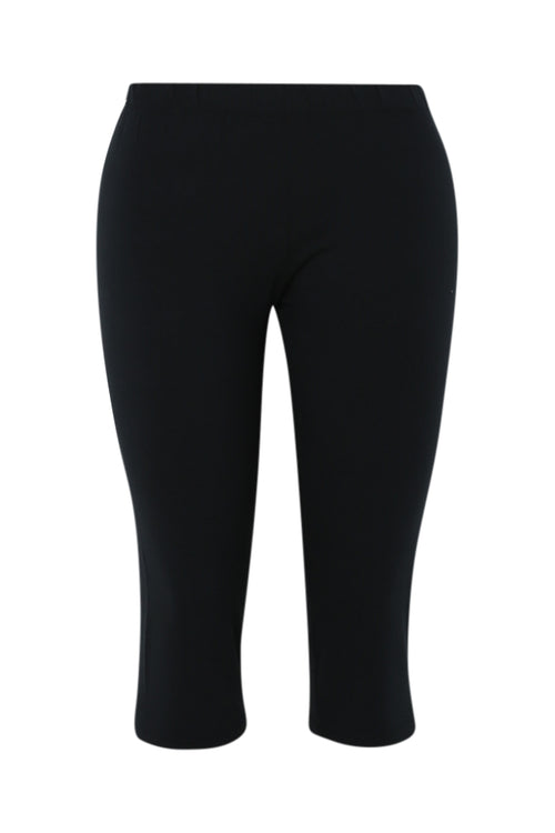 Corsaire legging en coton uni-Paprika-10