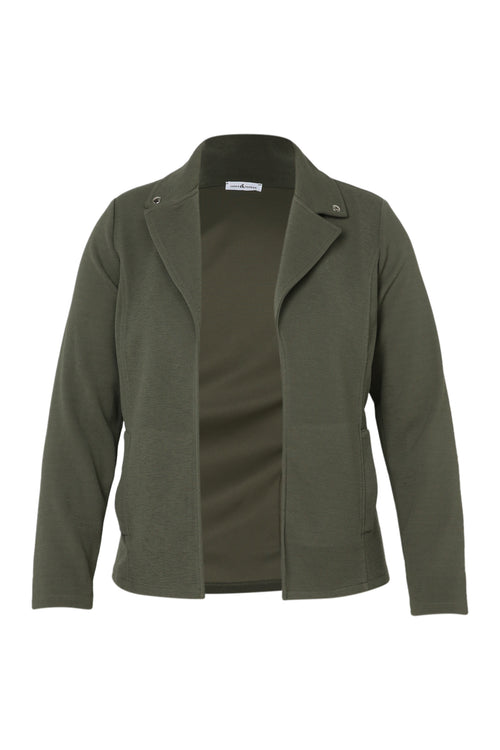 Veste biker unie-Paprika-10