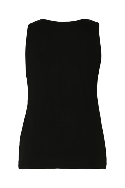 Débardeur uni en viscose-Paprika-11