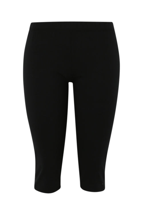 Corsaire legging en coton uni-Paprika-10