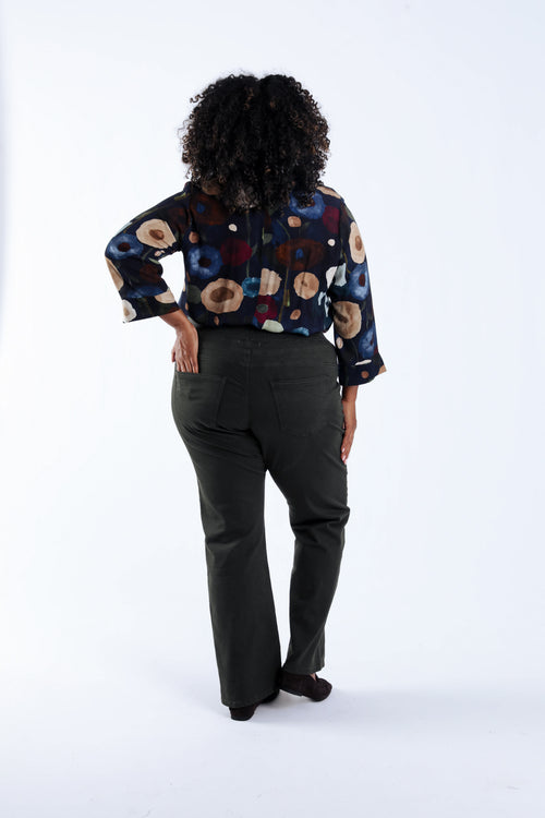 Jegging Lolly droit uni-Paprika-2
