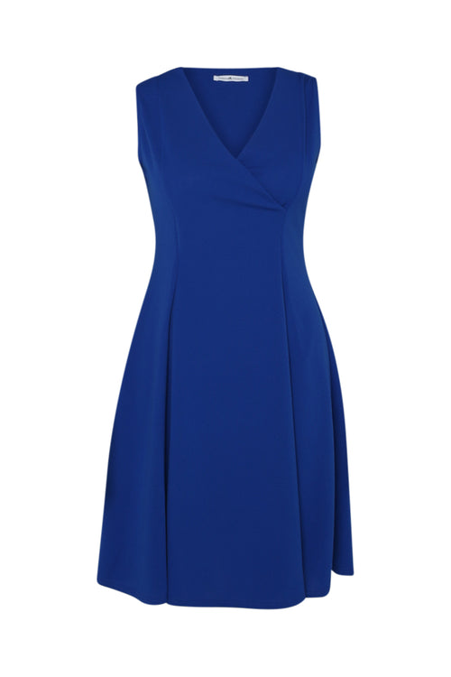 Robe patineuse unie-Paprika-10