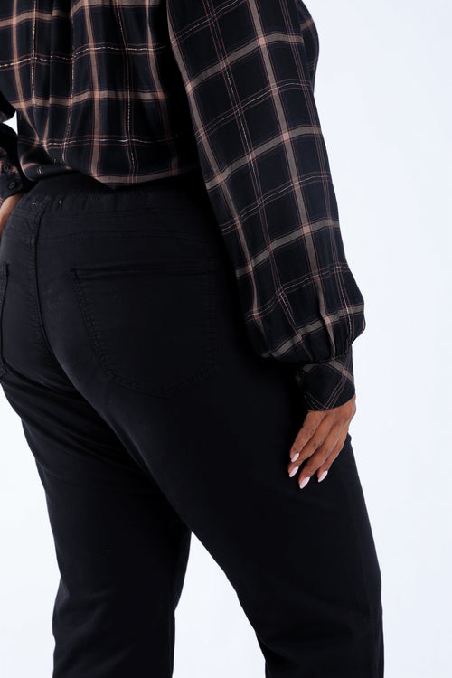 Jegging Lolly droit uni-Paprika-3