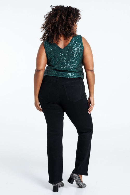 Jeans droit Mia L32-Paprika-2