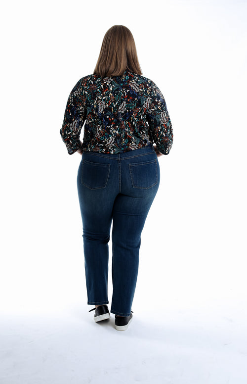 Jeans droit Mia L32-Paprika-2