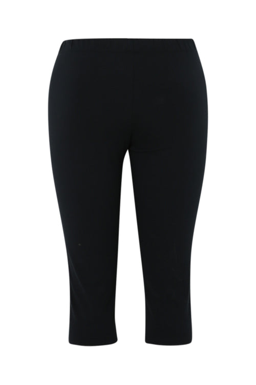 Corsaire legging en coton uni-Paprika-11