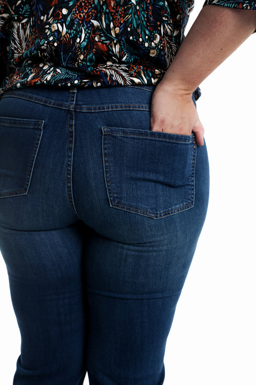 Jeans droit Mia L32-Paprika-5