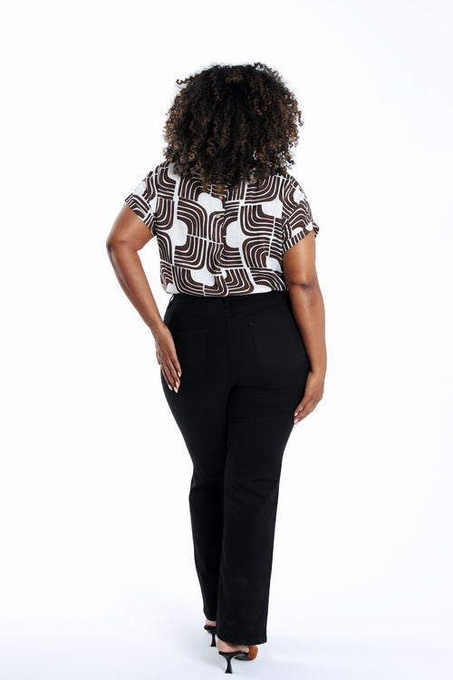 Pantalon droit Mia L 32-Paprika-2