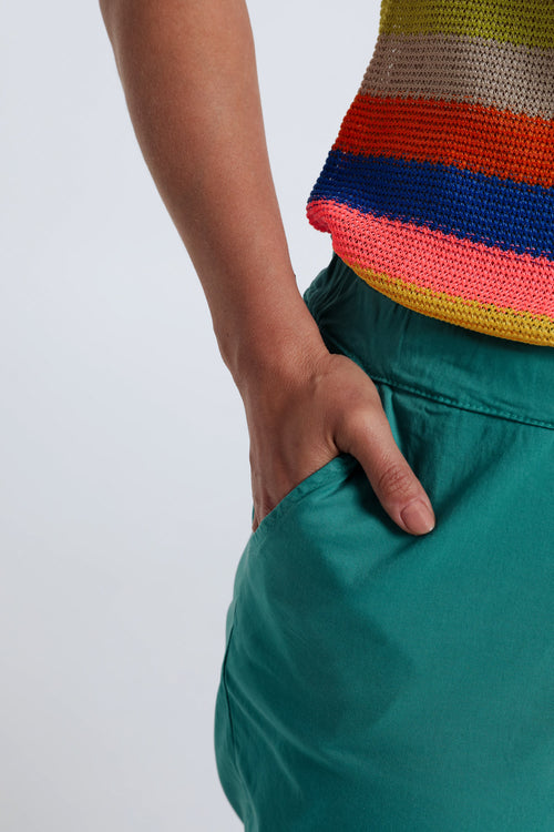 Pantalon chino en coton léger-Paprika-5