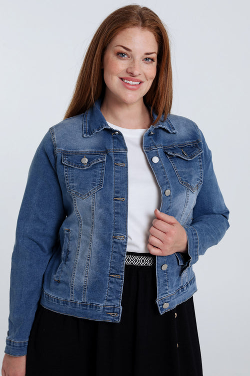 Veste en jeans-Paprika-1