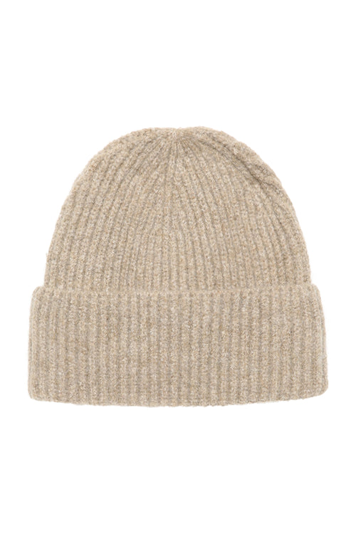 Bonnet en fibres recyclées-Paprika-1