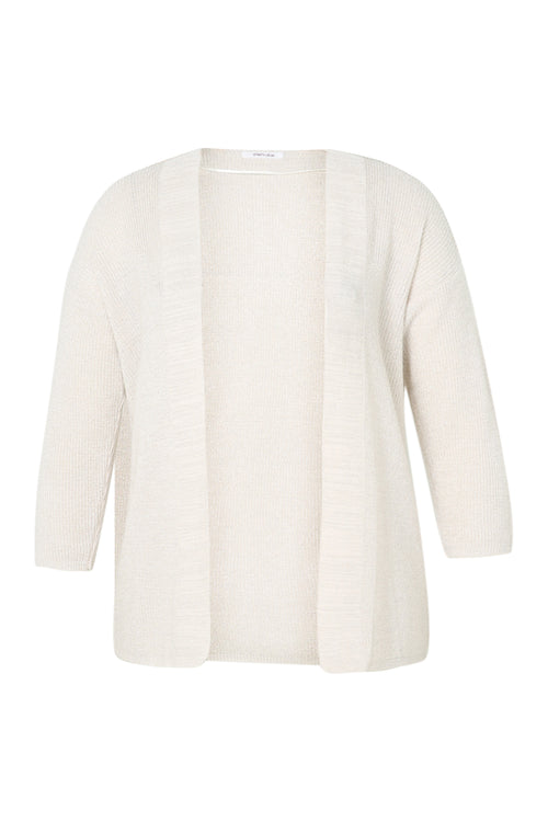 Cardigan en viscose avec lurex-Paprika-10