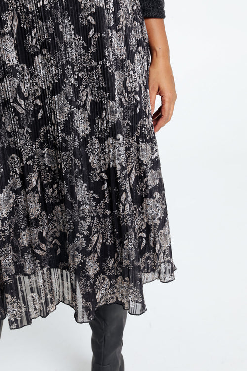 Robe 2 en 1 en maille chaude-Paprika-3