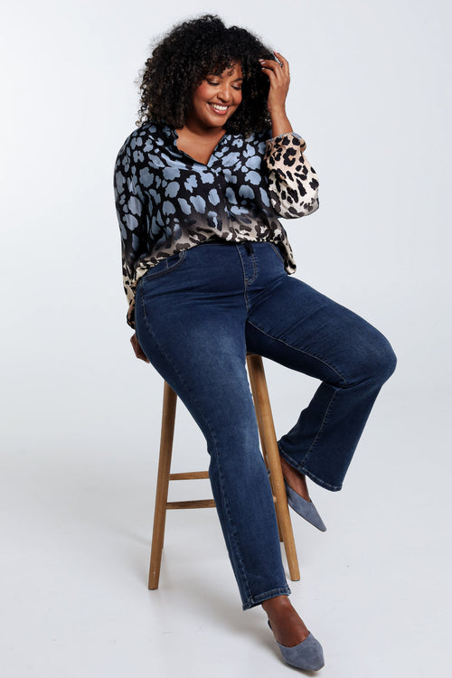 Jegging Lolly flare en jean-Paprika-7