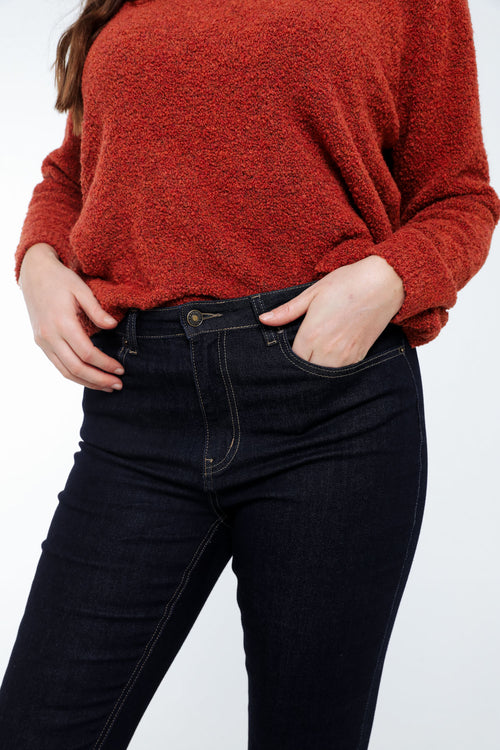 Jeans slim Louise 7/8-Paprika-3