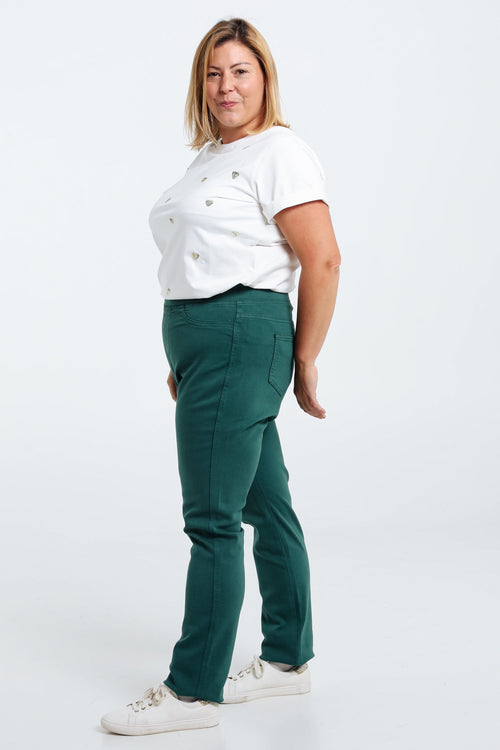 Jegging slim Lolly L32 en coton bio-Paprika-9