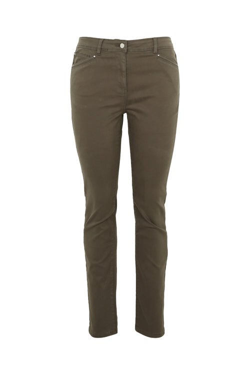Pantalon slim Louise L32-Paprika-10