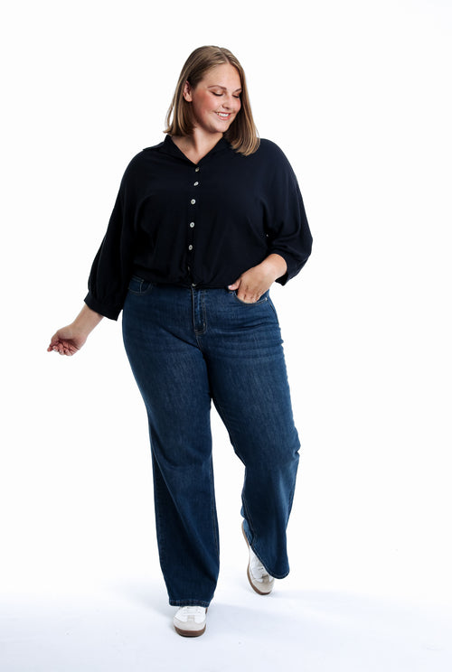 Jeans bootleg L34 Lara-Paprika-7