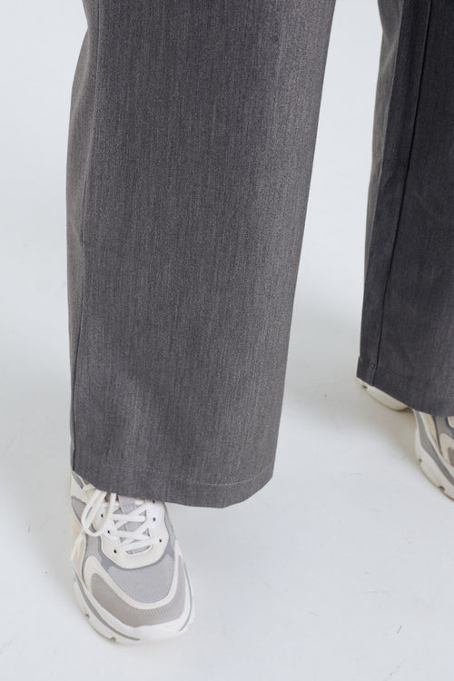 Pantalon large uni-Paprika-5