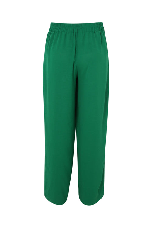 Pantalon fluide uni avec poches-Paprika-11