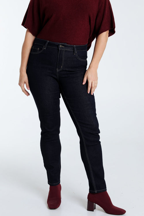 Jeans slim Louise L32-Paprika-1