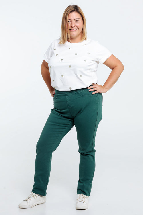 Jegging slim Lolly L32 en coton bio-Paprika-7