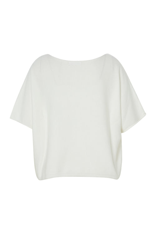 Pull cape uni avec coeur-Paprika-11