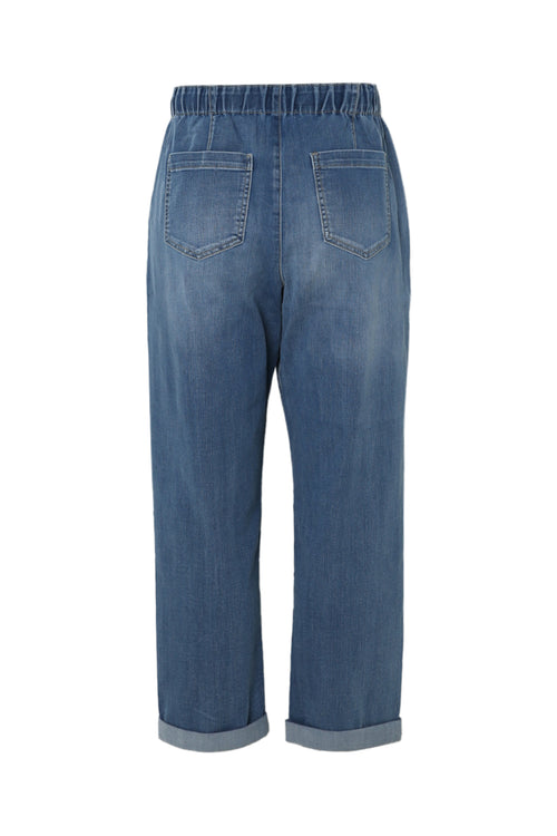 Pantalon chino en jeans-Paprika-11