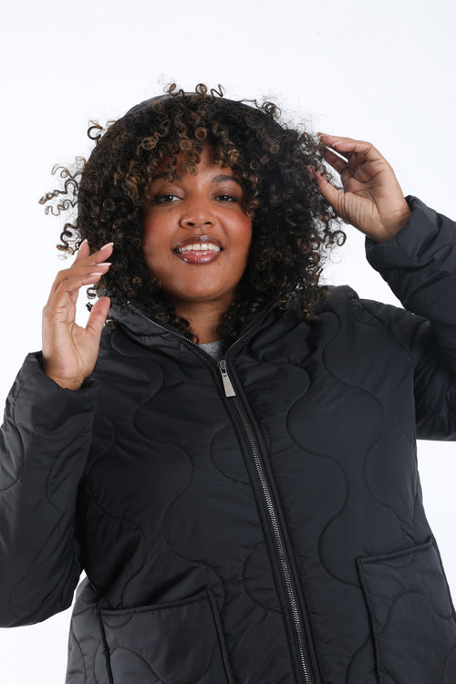 Doudoune courte unie-Paprika-5