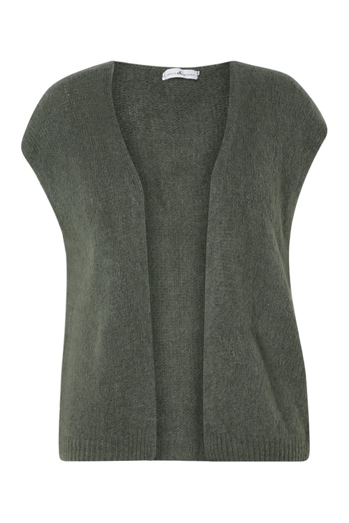 Gilet sans manches uni-Paprika-10