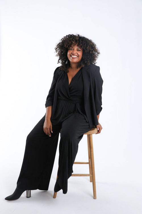 Combinaison cache-coeur unie-Paprika-9