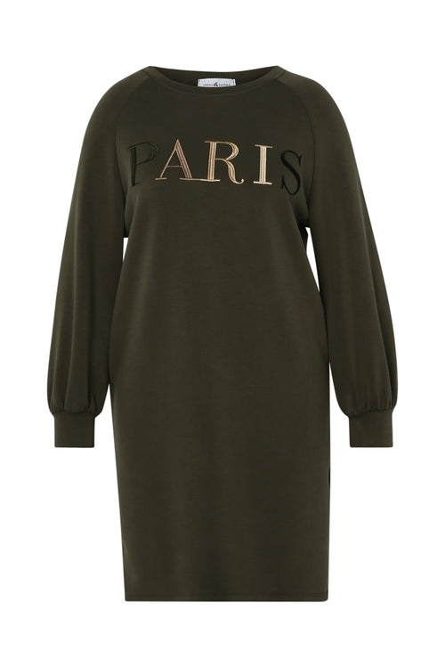 Robe sweat broderie Paris-Paprika-10