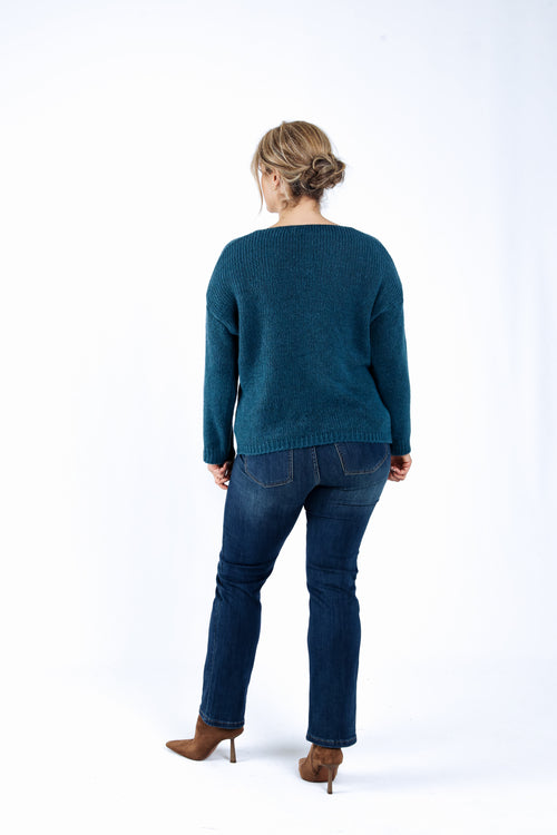 Pull imprimé arbre de vie-Paprika-1