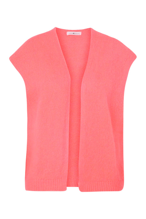 Gilet sans manches uni-Paprika-10
