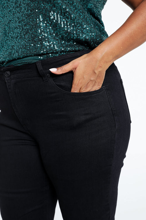 Jeans droit Mia L32-Paprika-3