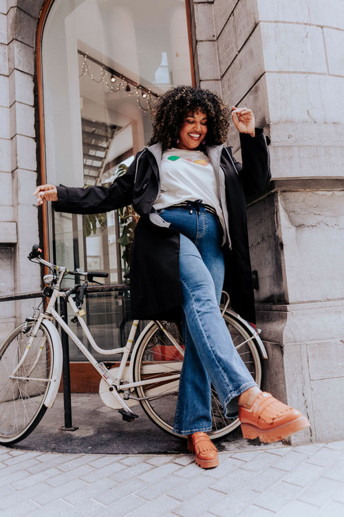 Jegging Lolly flare en jean-Paprika-1