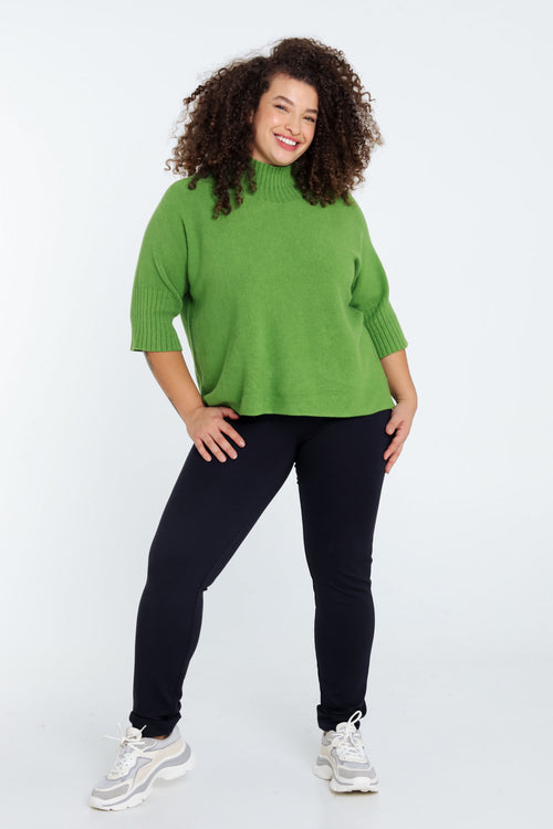 Jegging 7/8 uni-Paprika-9