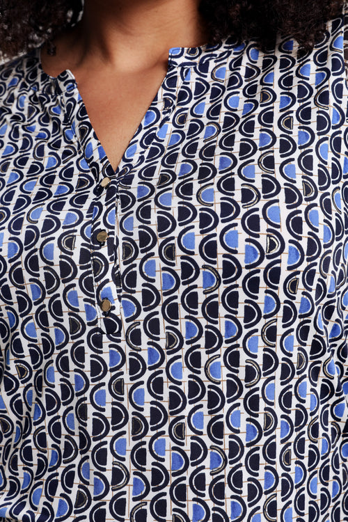 T-shirt graphique avec lurex-Paprika-5