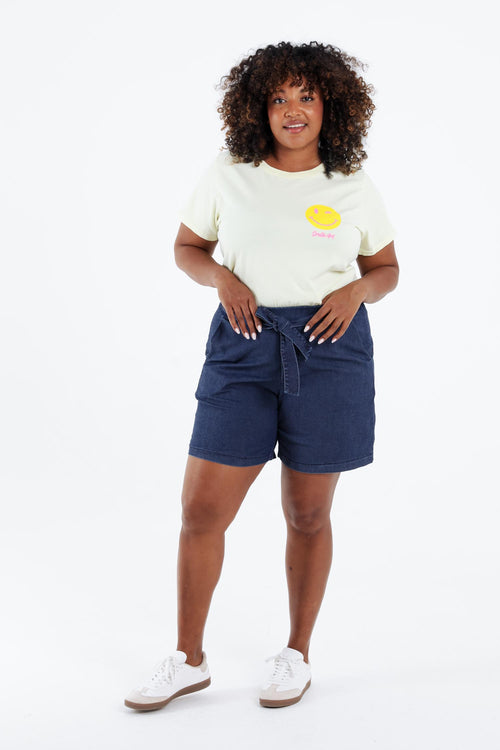 Short large en jeans uni-Paprika-8