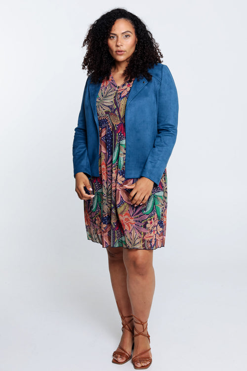 Veste effet suédine-Paprika-9