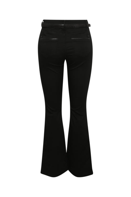Pantalon bootleg Lara L 32-Paprika-10