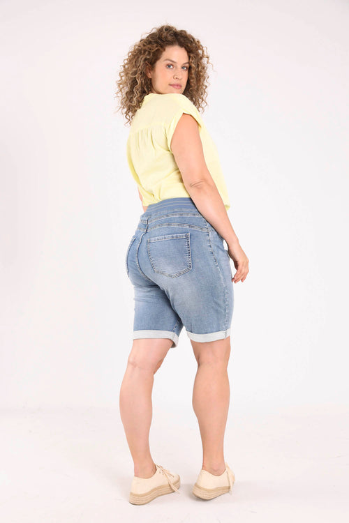 Bermuda en jeans-Paprika-1