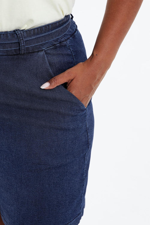 Short large en jeans uni-Paprika-3