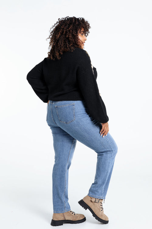 Jeans slim Louise L32-Paprika-2