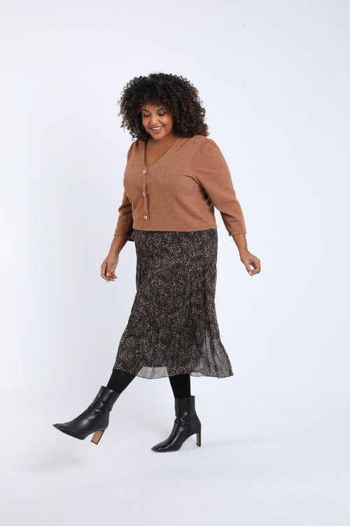 Robe 2 en 1 imprimé floral-Paprika-6