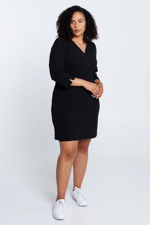 Robe housse unie-Paprika-7