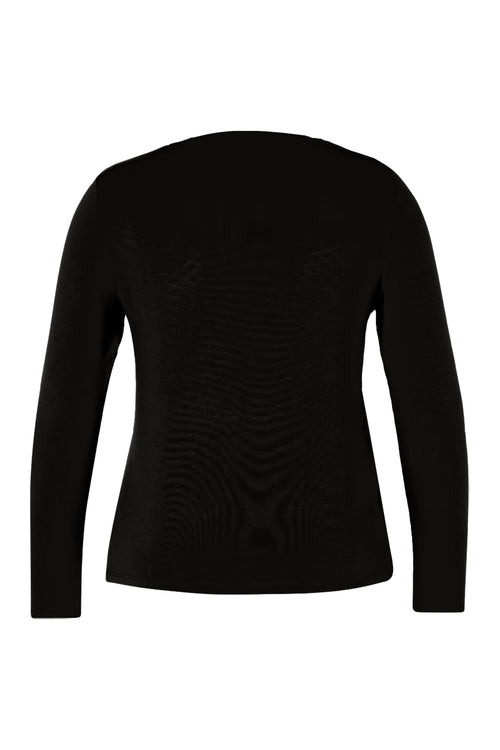 T-shirt basique uni en viscose-Paprika-11