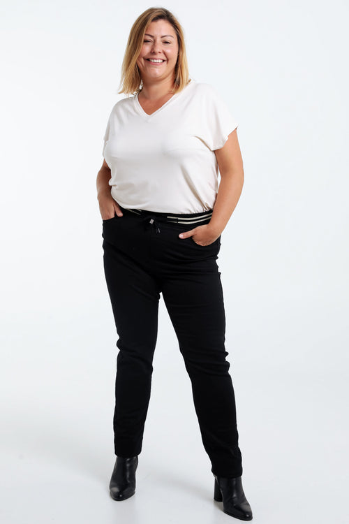 Jegging Lolly en coton-Paprika-8